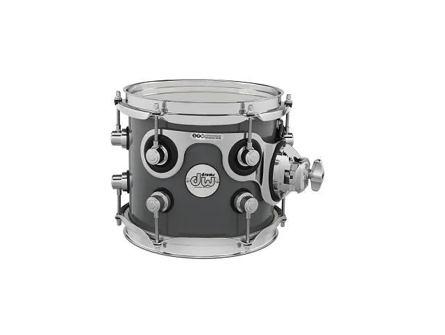 DW Design Series 7x8 Tom Steel Gray