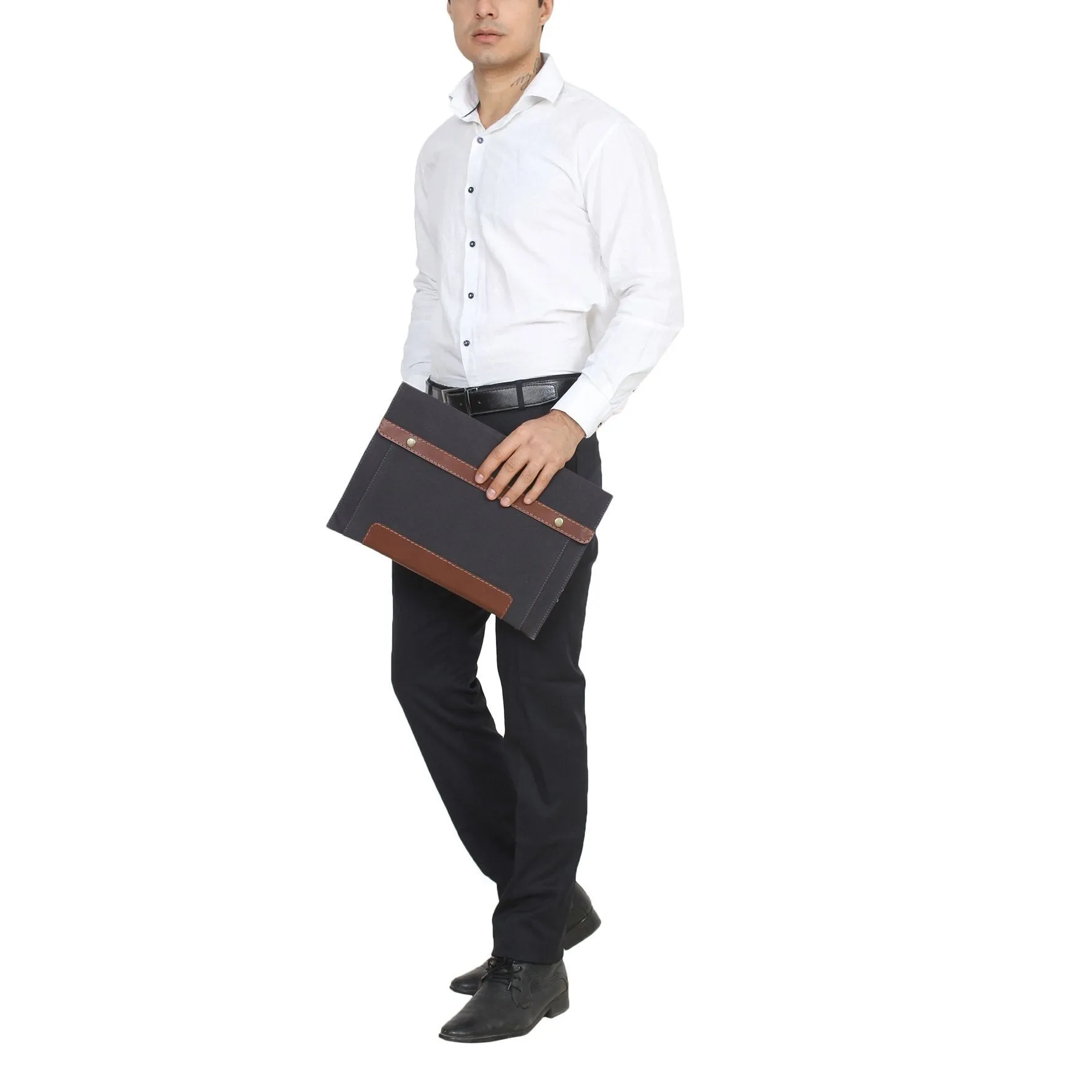 Phive Rivers Men's Canvas Laptop Sleeve - Prm1305